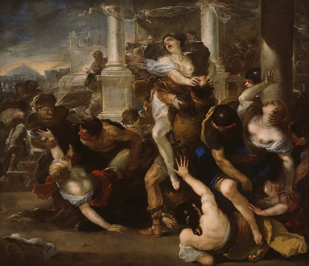 Il rapimento delle Sabine - Art Institute of Chicago